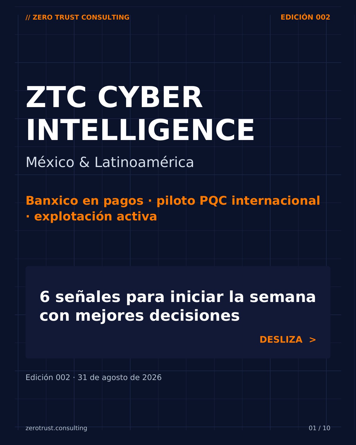 Portada ZTC Cyber Intelligence Edición 002