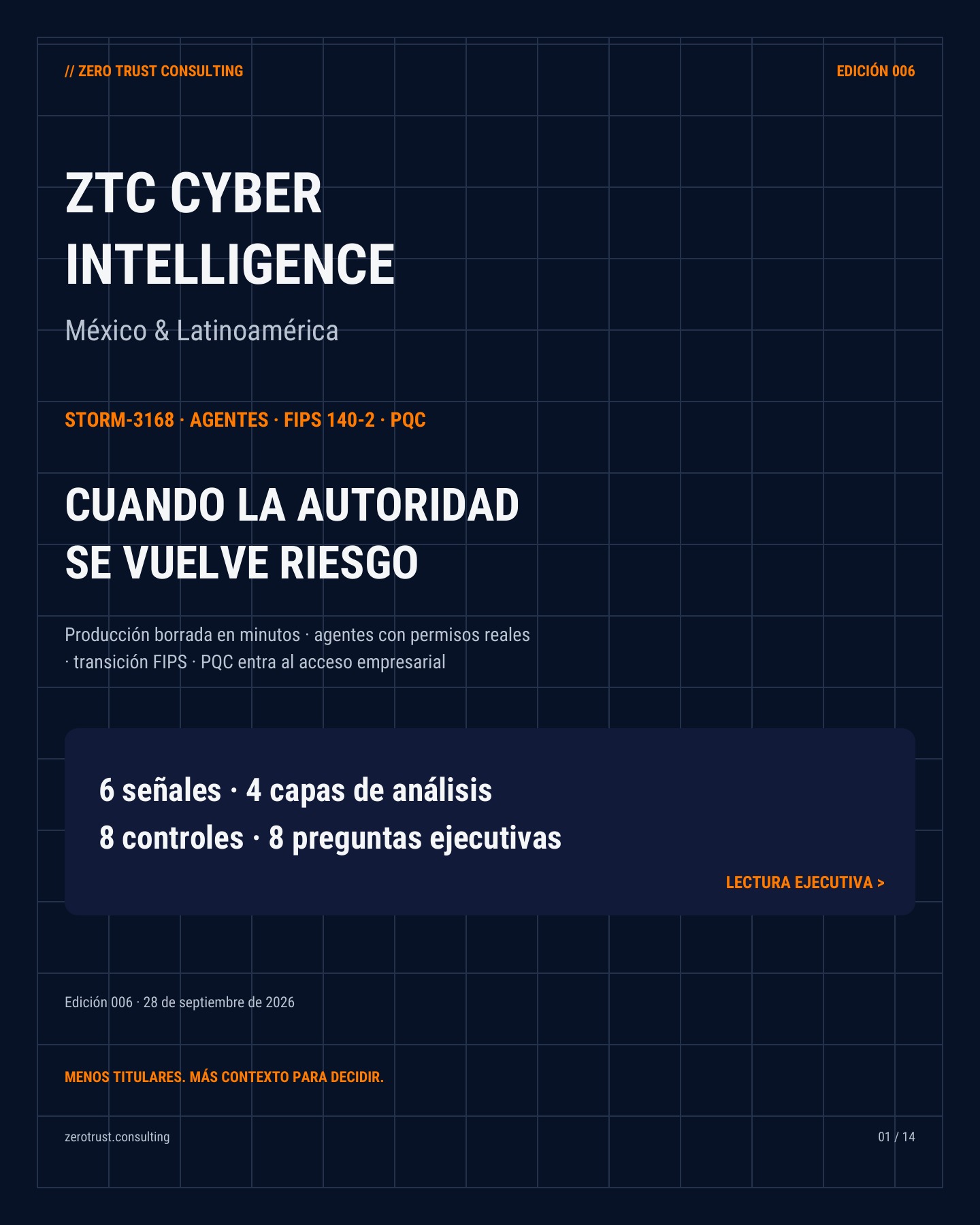 Portada ZTC Cyber Intelligence Edición 006